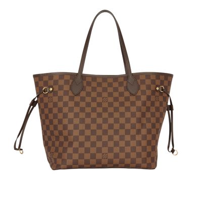Louis Vuitton Damier Ebene Neverfull MM, front view